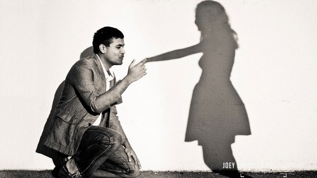 Silhouette And Shadow Engagement Photos